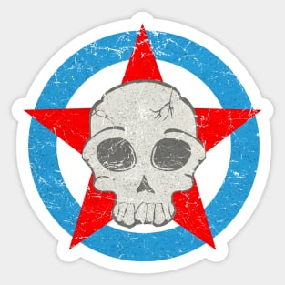 Skull logo Sticker